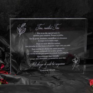 placa jubilación texto