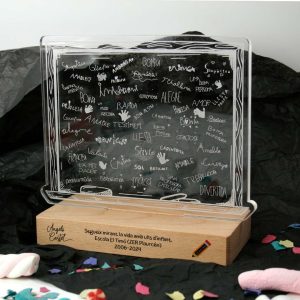 placa personalizada profe