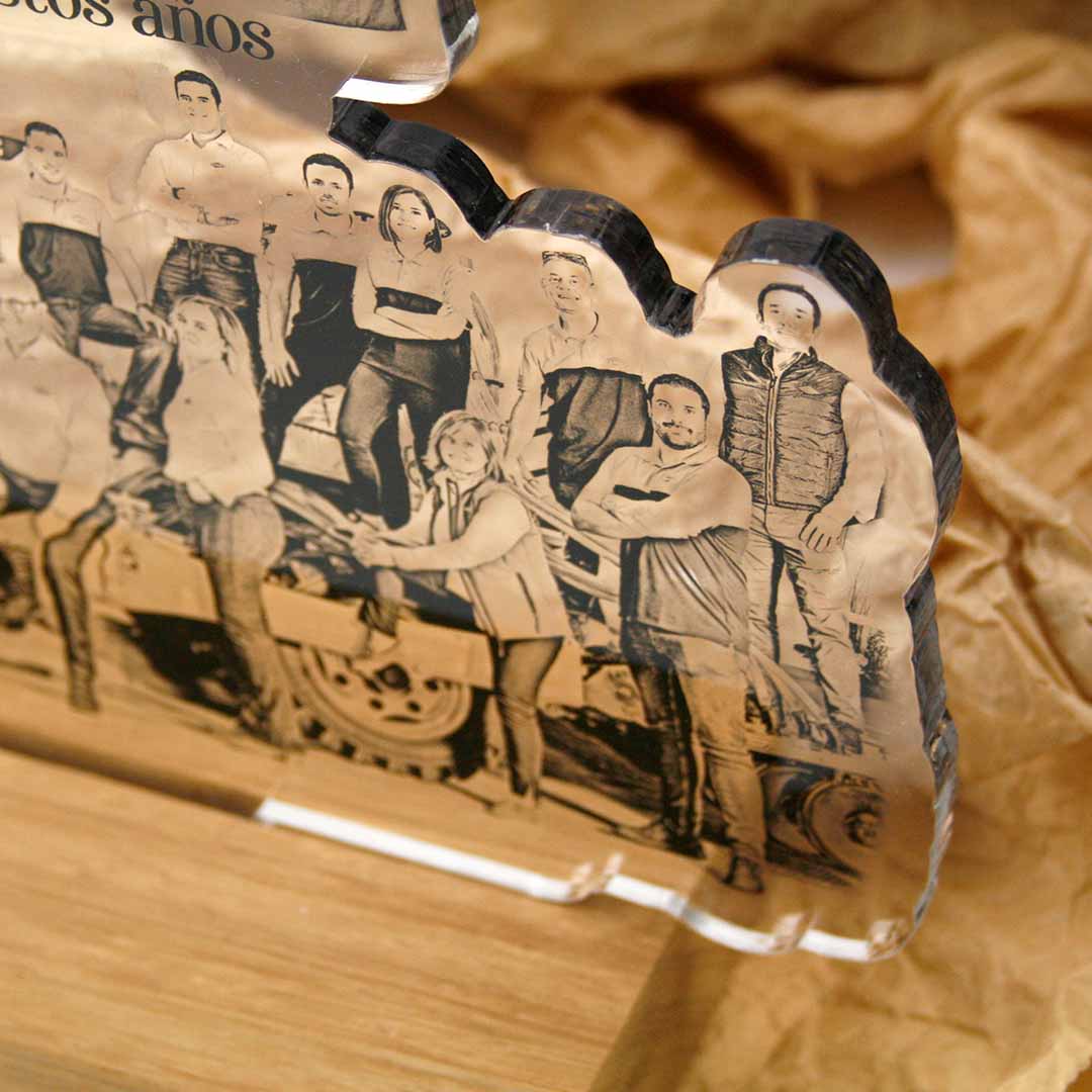 placa de metacrilato personalizada