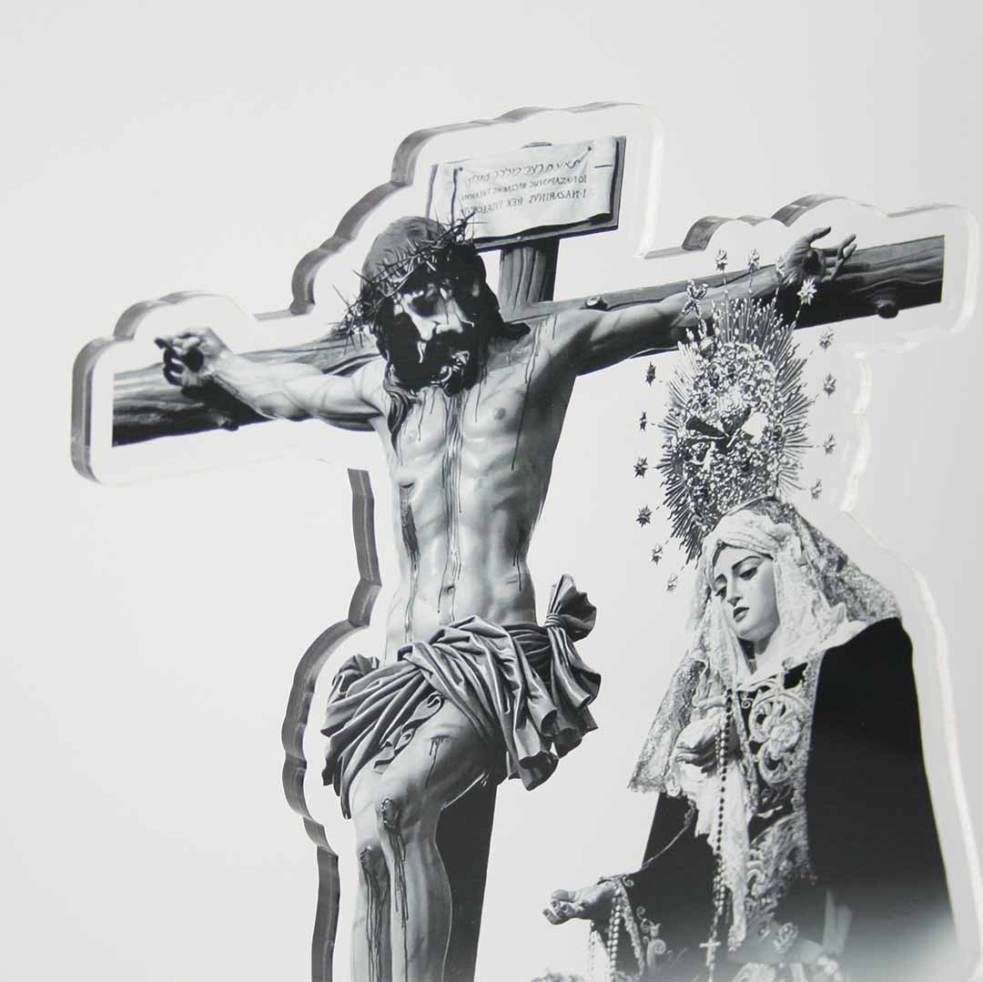 trofeo de metacrilato personalizado para semana santa