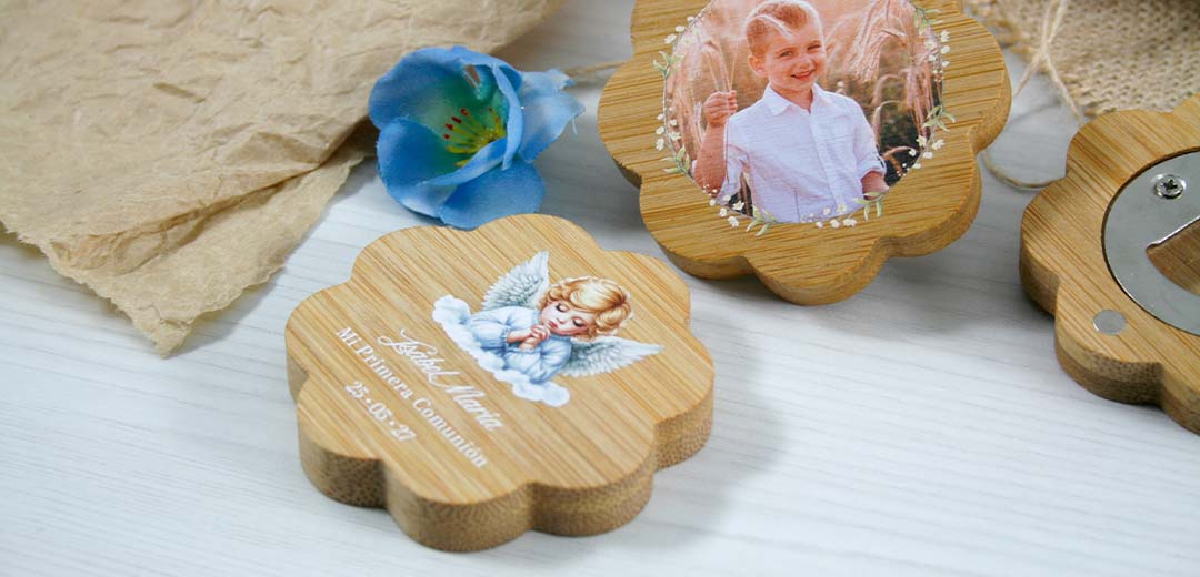 abridor-madera-iman-angel-06 detalles originales y útiles de Primera Comunión