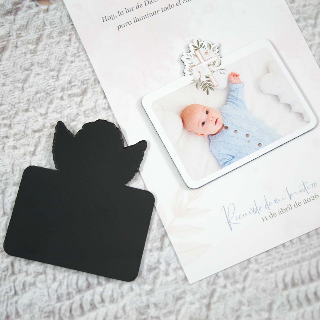 detalles bautizo imanes personalizados