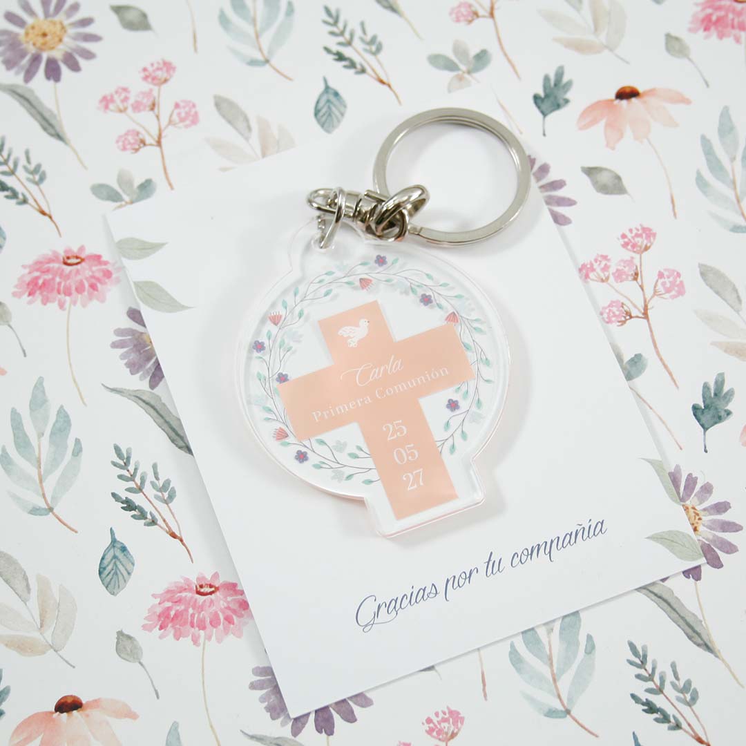 llaveros para regalos de Comunion