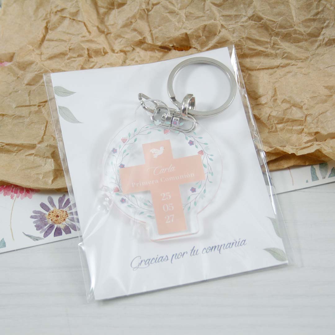 llaveros-para-regalos-de-comunion-02 regalos de comunion para invitados personalizados y originales