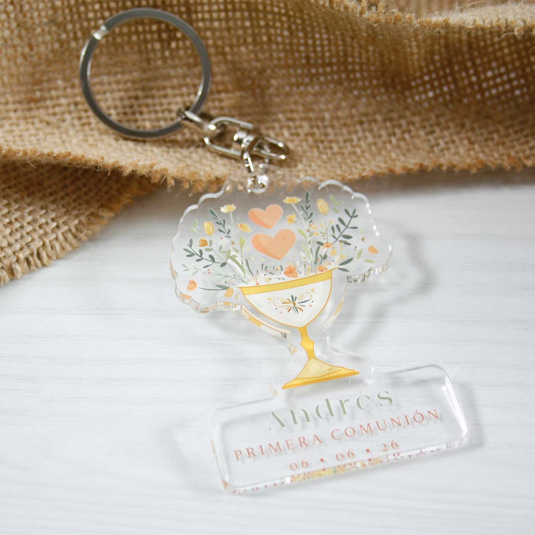 llaveros regalo comunion
