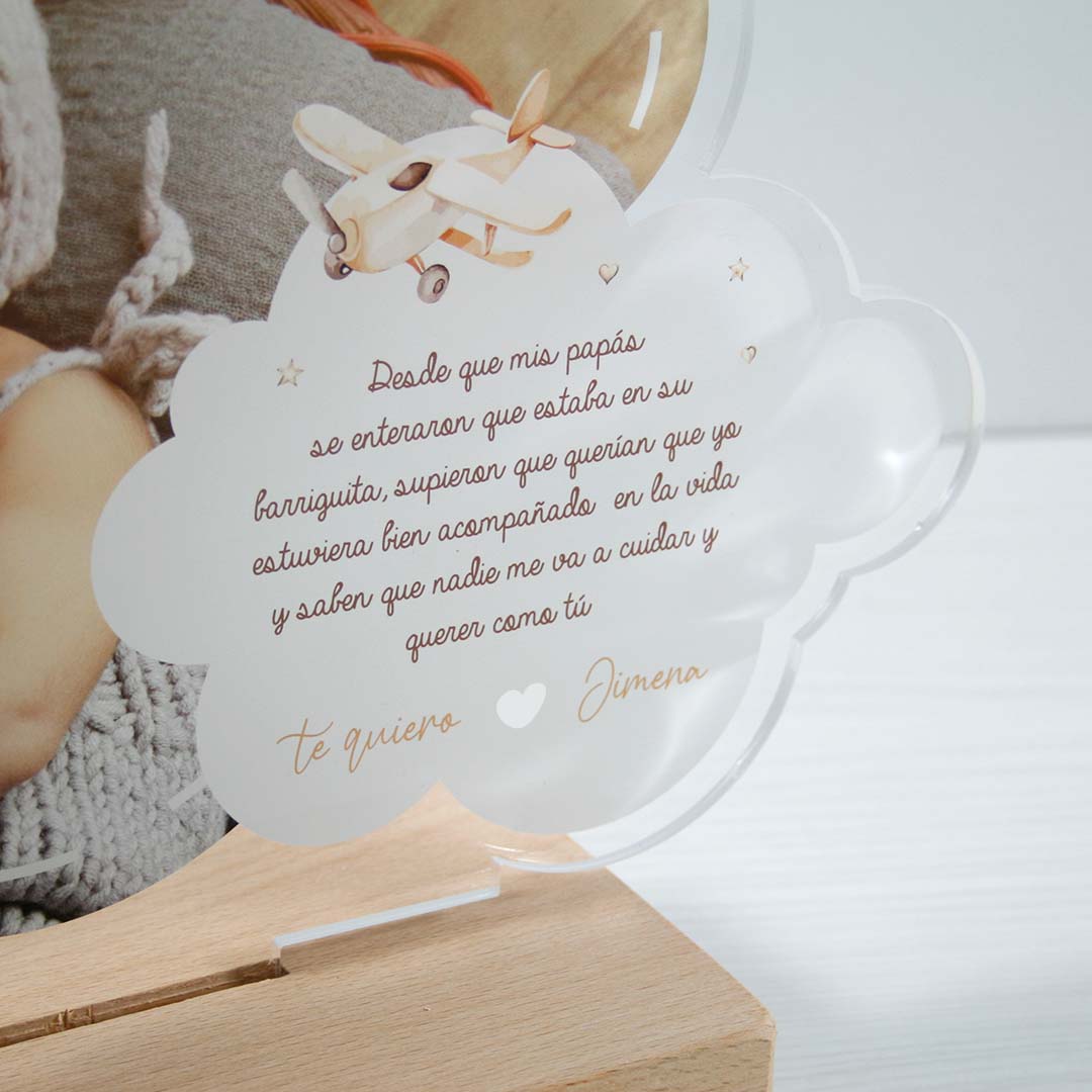 placas personalizadas padrinos bautizo: detalles artesanales y únicos