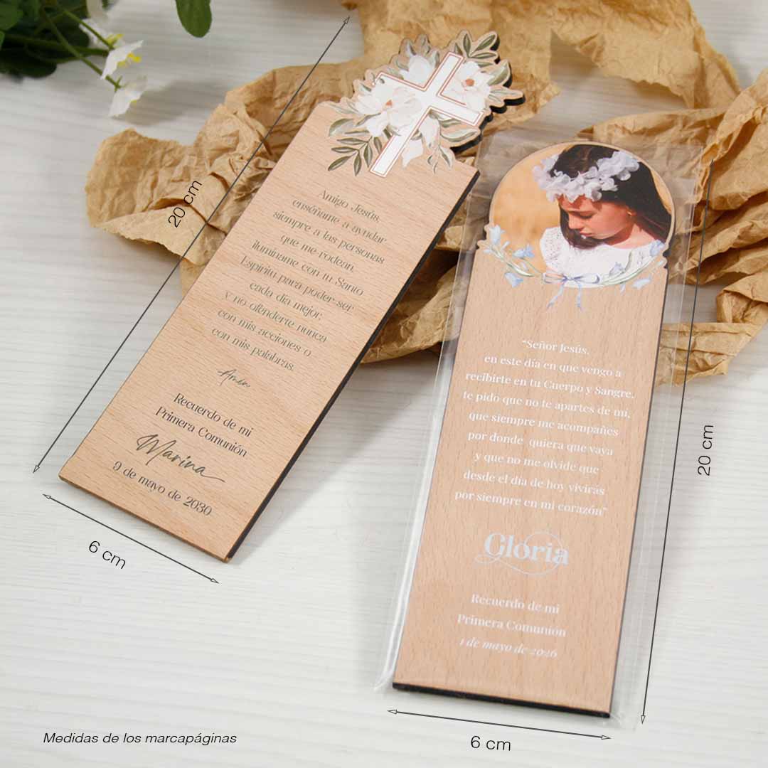 medidas marcapáginas de madera personalizados