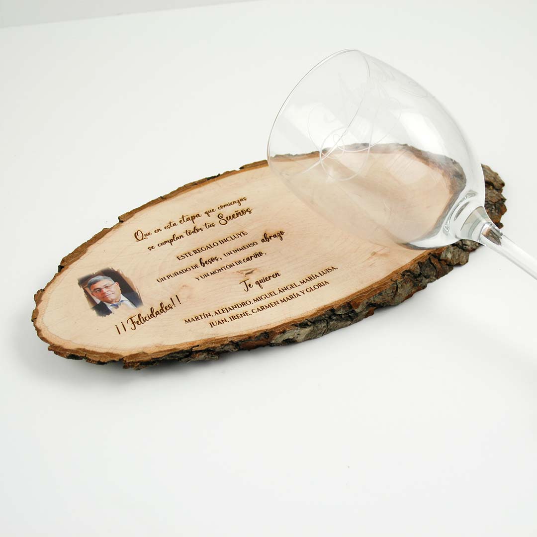 copa personalizada vino
