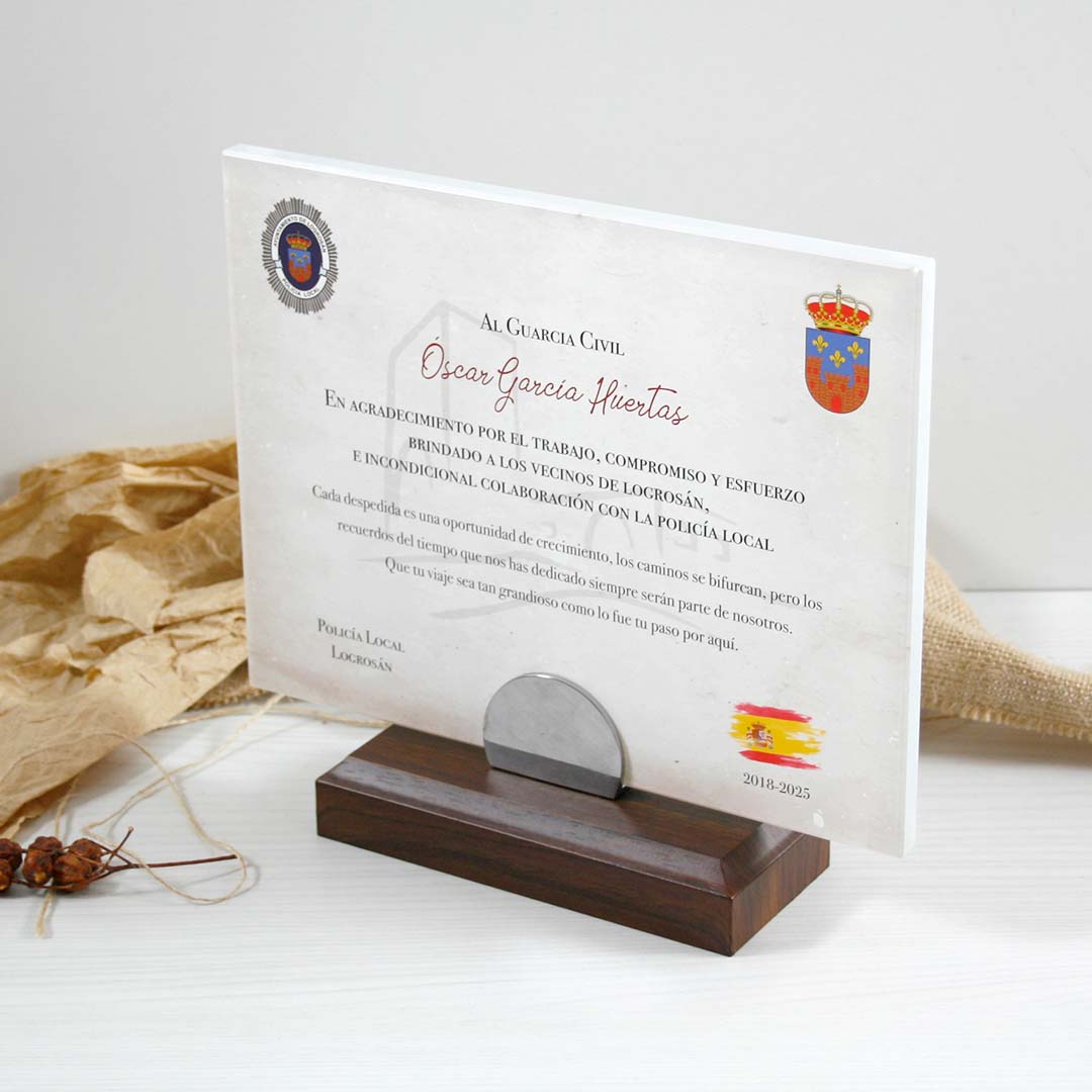 placa-agradecimiento-guardia-civil-01 placa conmemorativa guardia civil