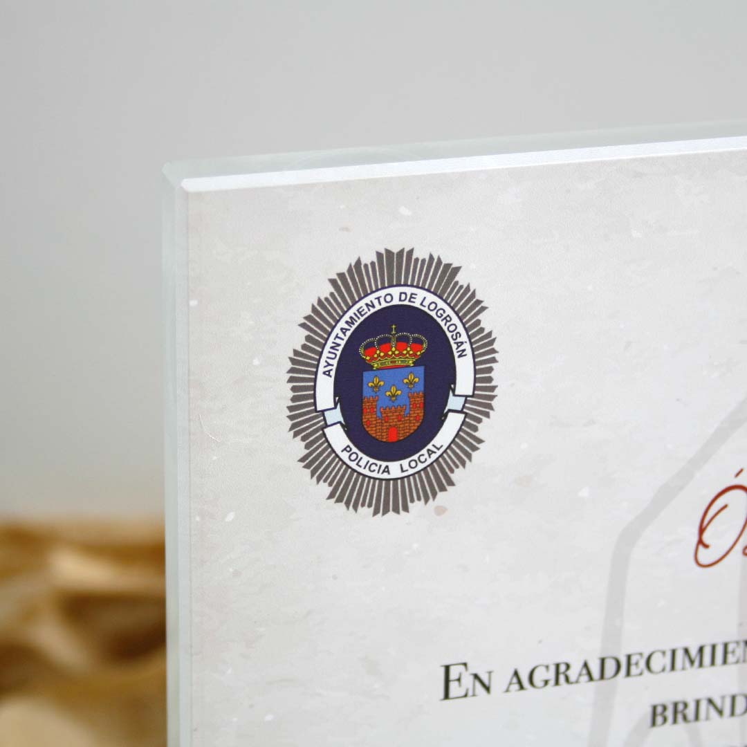 placa personalizada para regalar