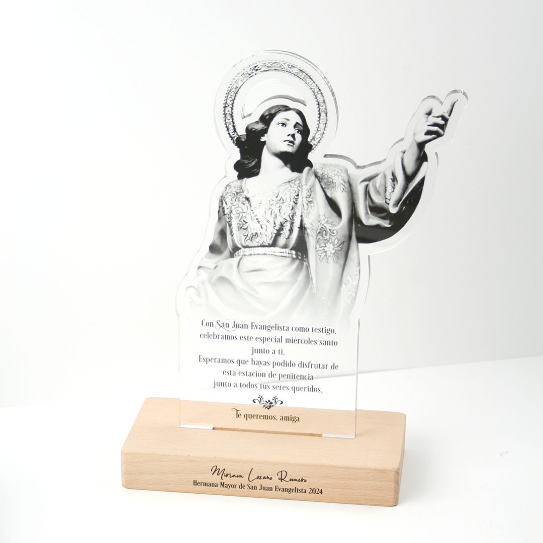 placa conmemorativa texto cofrade