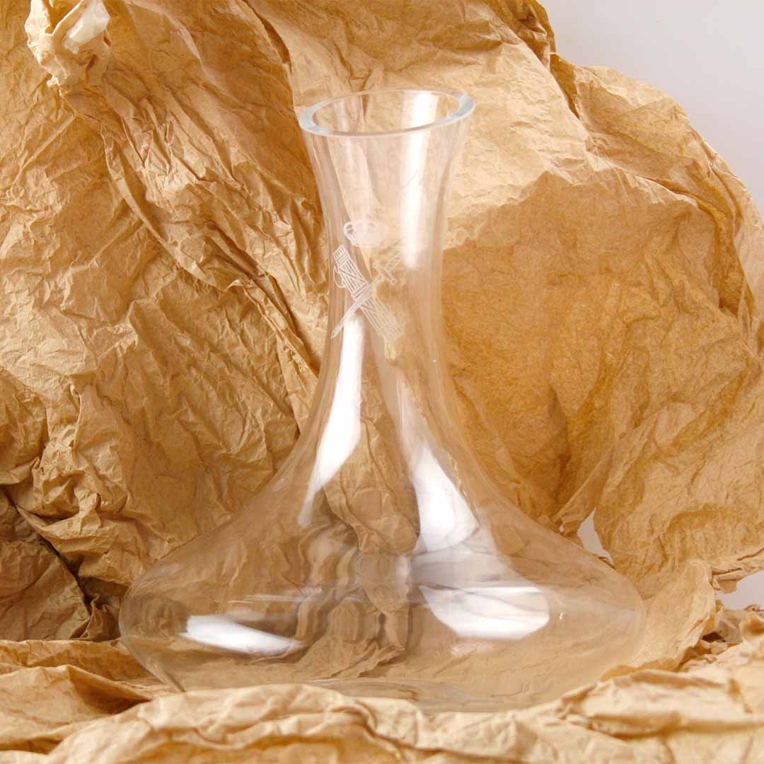 decantador personalizado de cristal