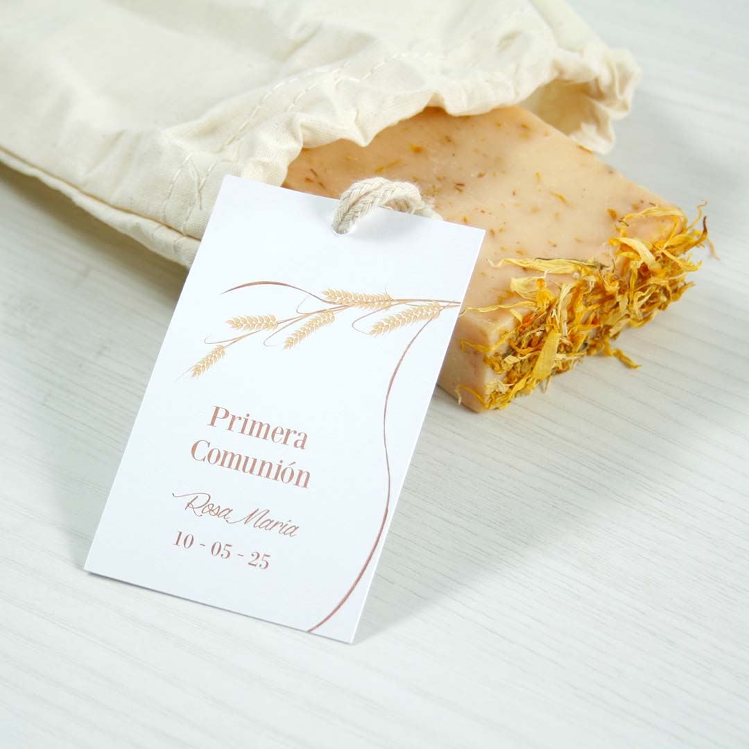 jabones regalos comunion personalizados