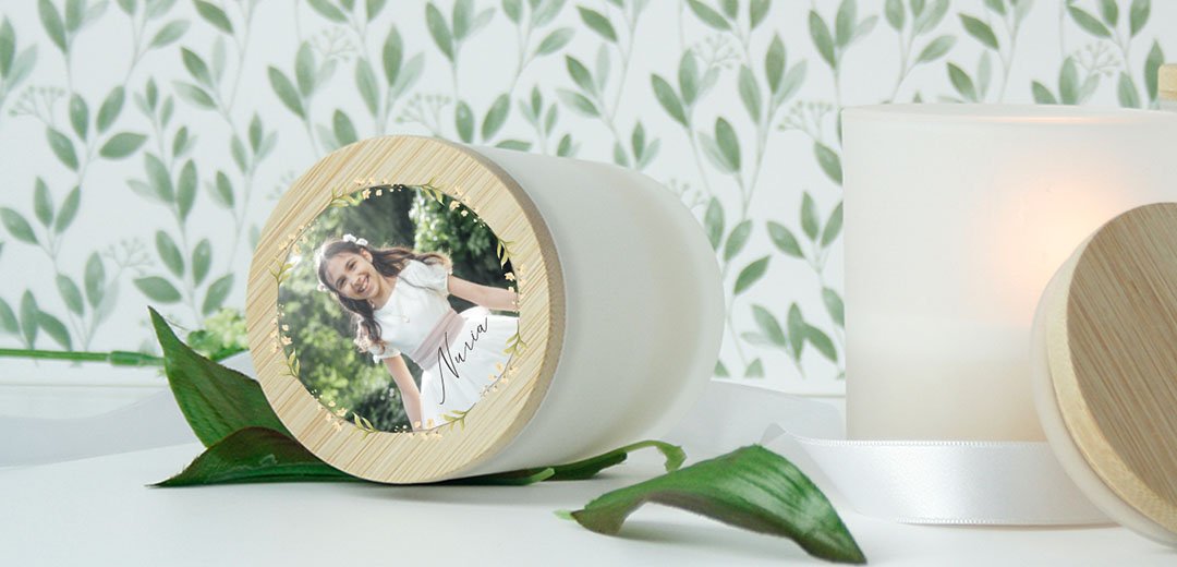 vela-comunion-foto-06 velas para regalar en comuniones personalizadas con foto