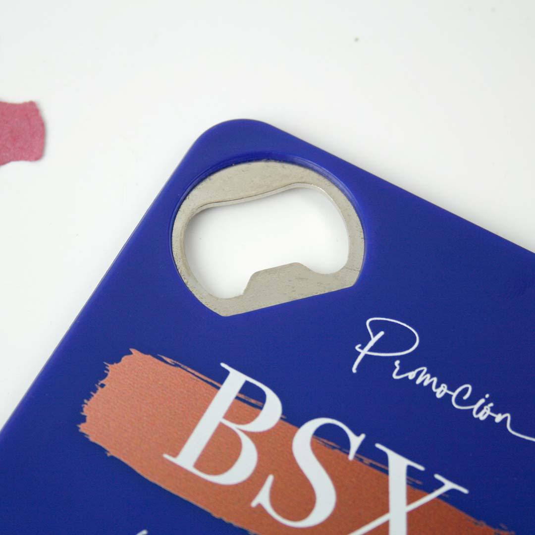 posavasos con abridor personalizado para regalar en graduación