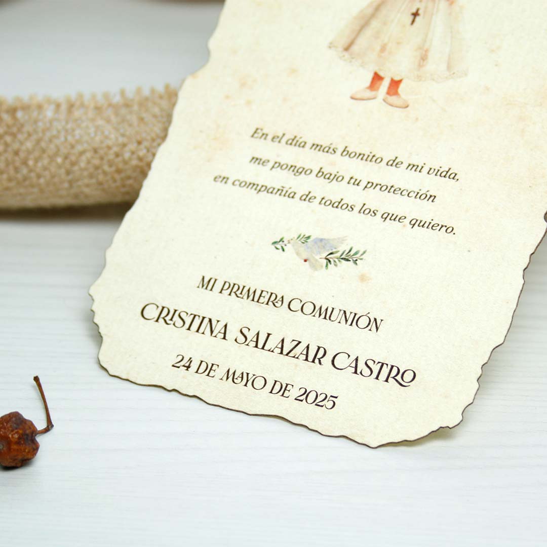 recuerdo de primera comunión