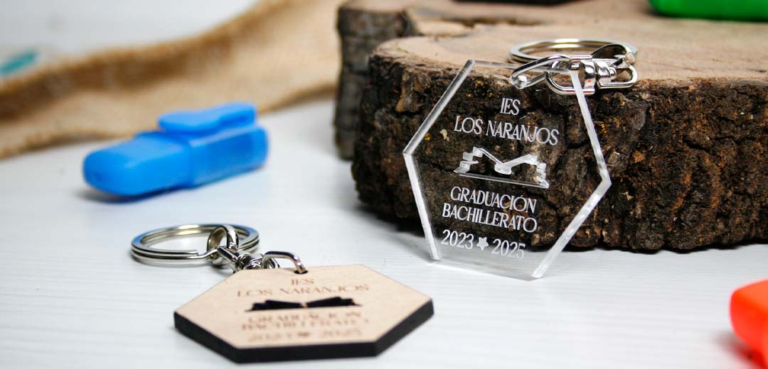 llaveros personalizados para graduados