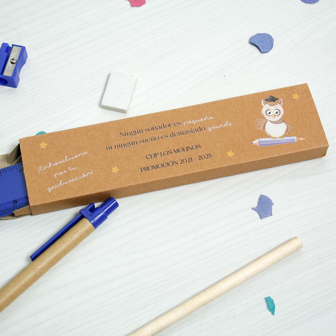 detalle personalizado alumnos fin de curso