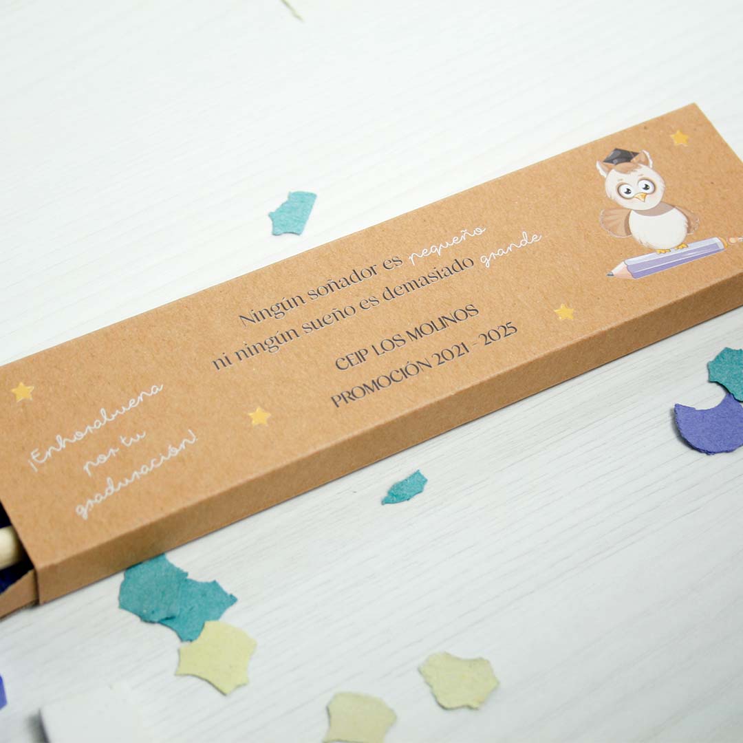 detalle fin de curso personalizado original