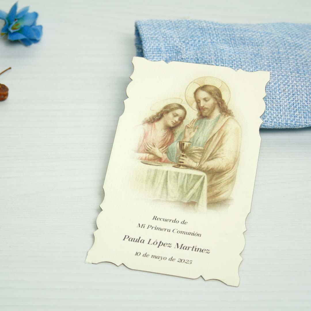 tarjeta agradecimiento comunion