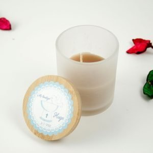 velas personalizadas con nombre para bautizo