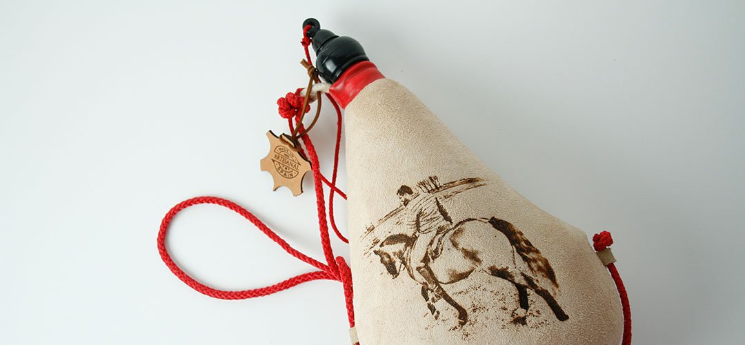 bota de vino española personalizada
