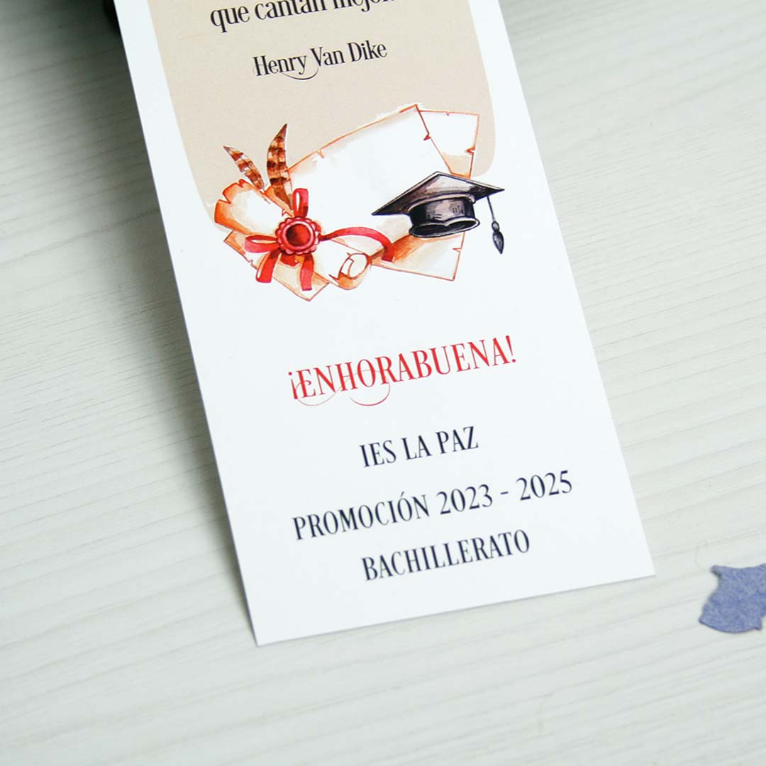 marcapáginas personalizado para regalar