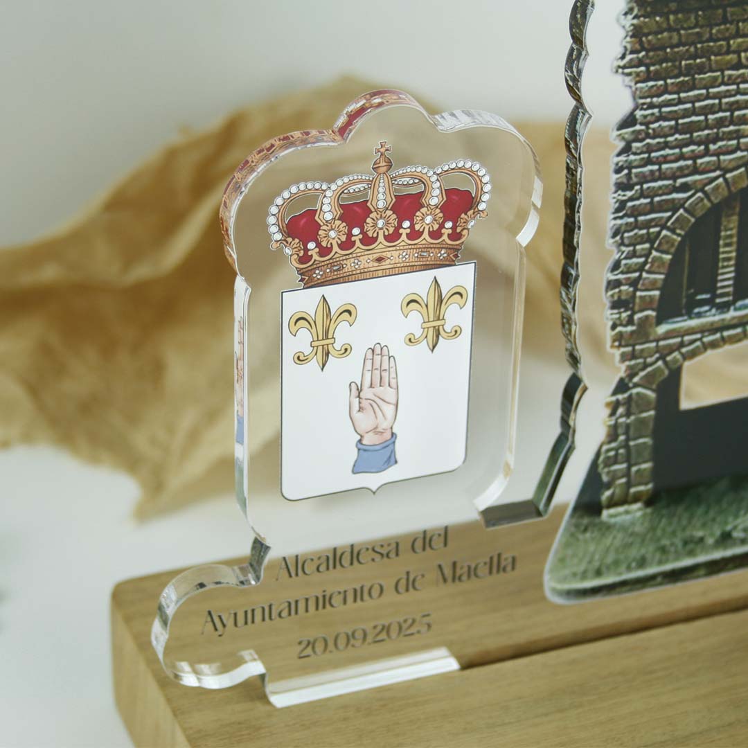 placas grabadas de reconocimiento