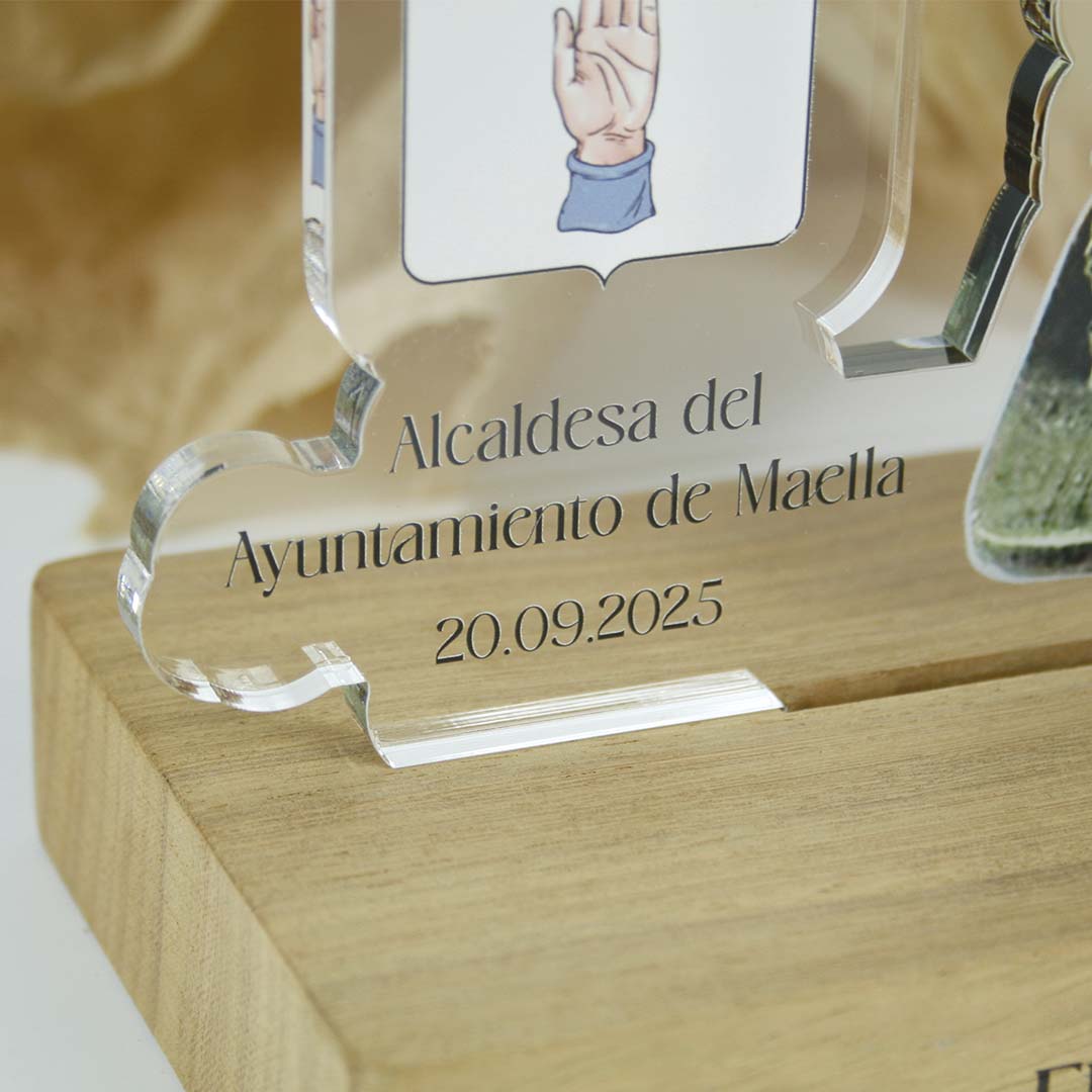 placas de reconocimiento personalizadas