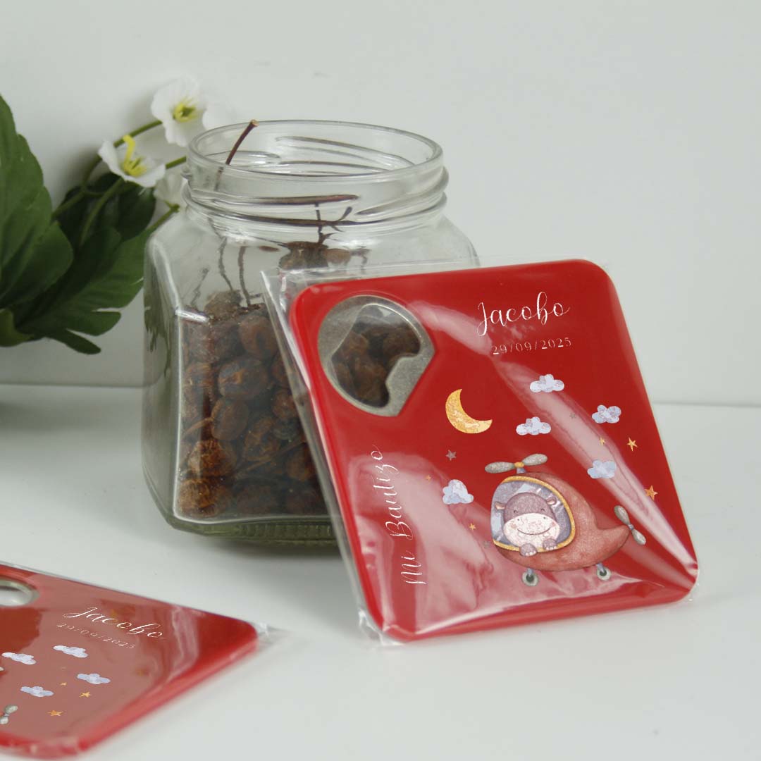posavasos abridor detalle bautizo
