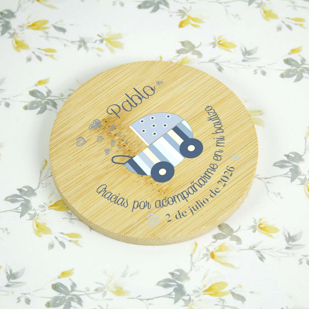 posavasos reutilizables regalo bautizo