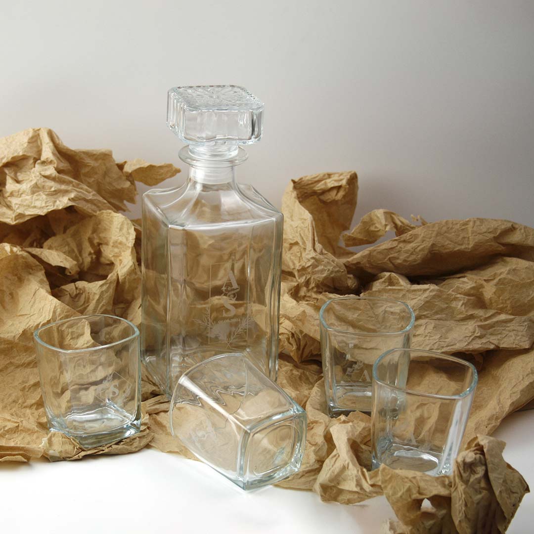 set whisky personalizado para regalar