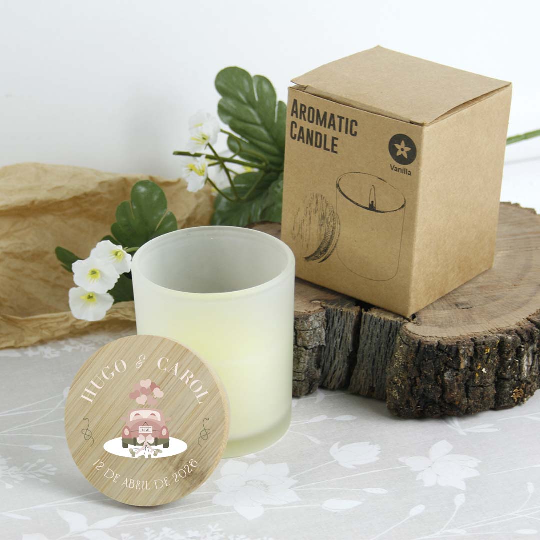 velas para regalar en bodas