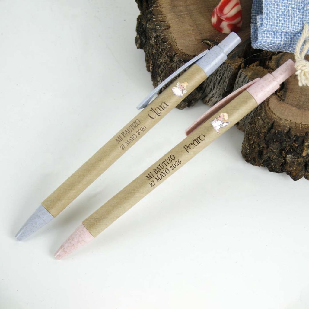 Bolígrafos personalizados para Bautizo
