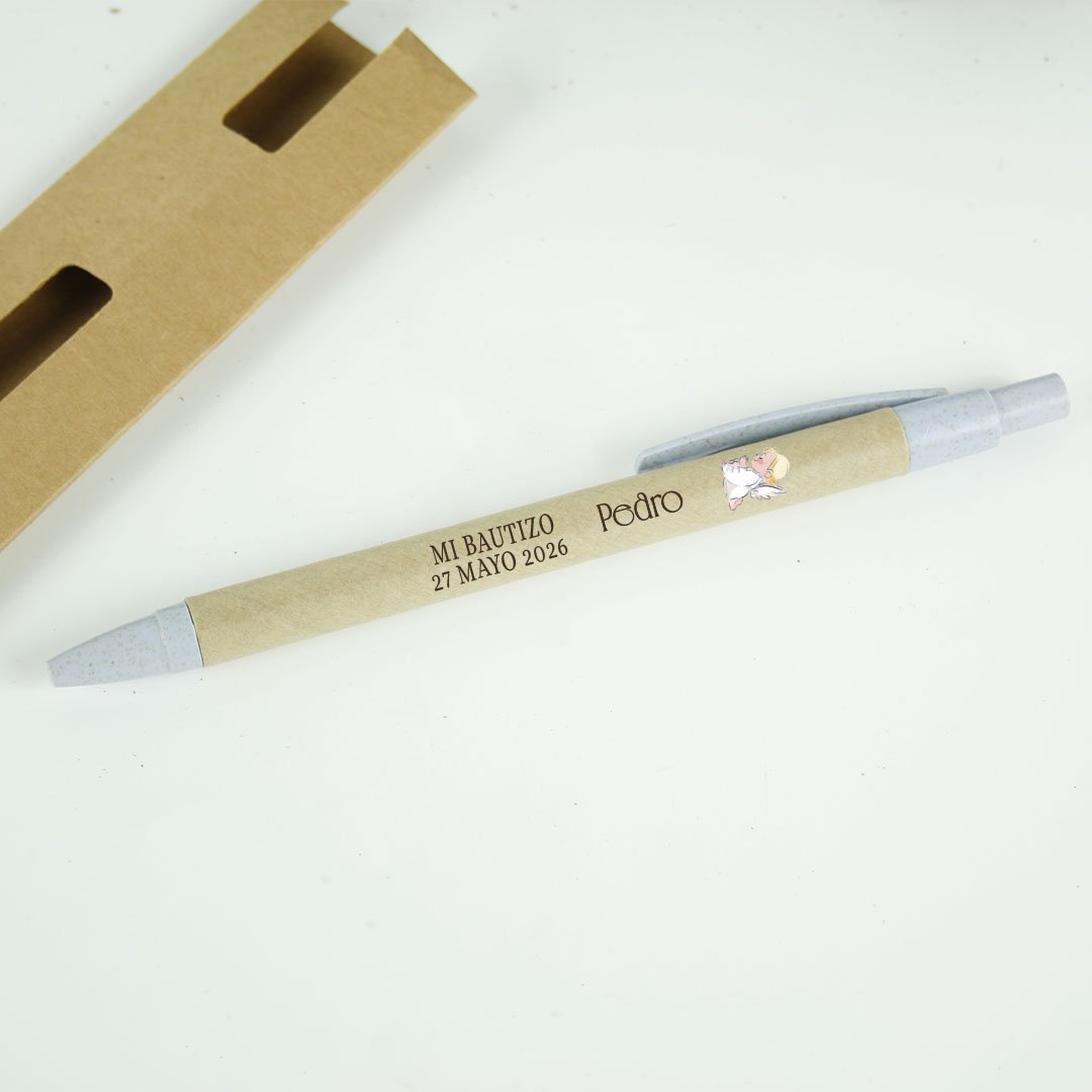 bolígrafos personalizados regalo bautizo