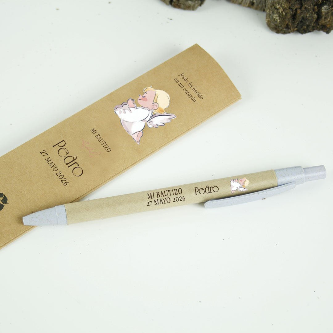 bolígrafos personalizados como regalo a invitados de eventos