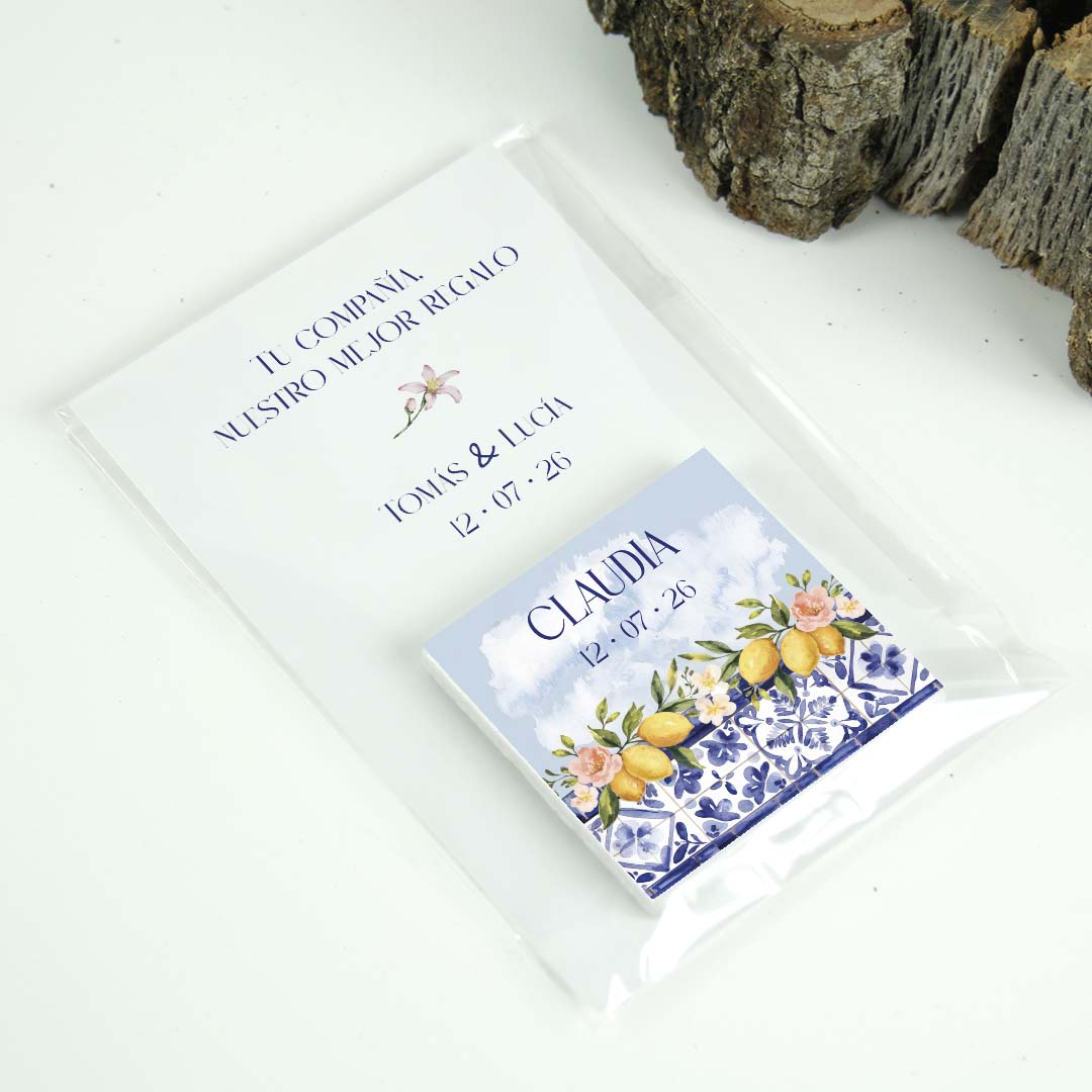 marcasitios originales de boda personalizados con imán
