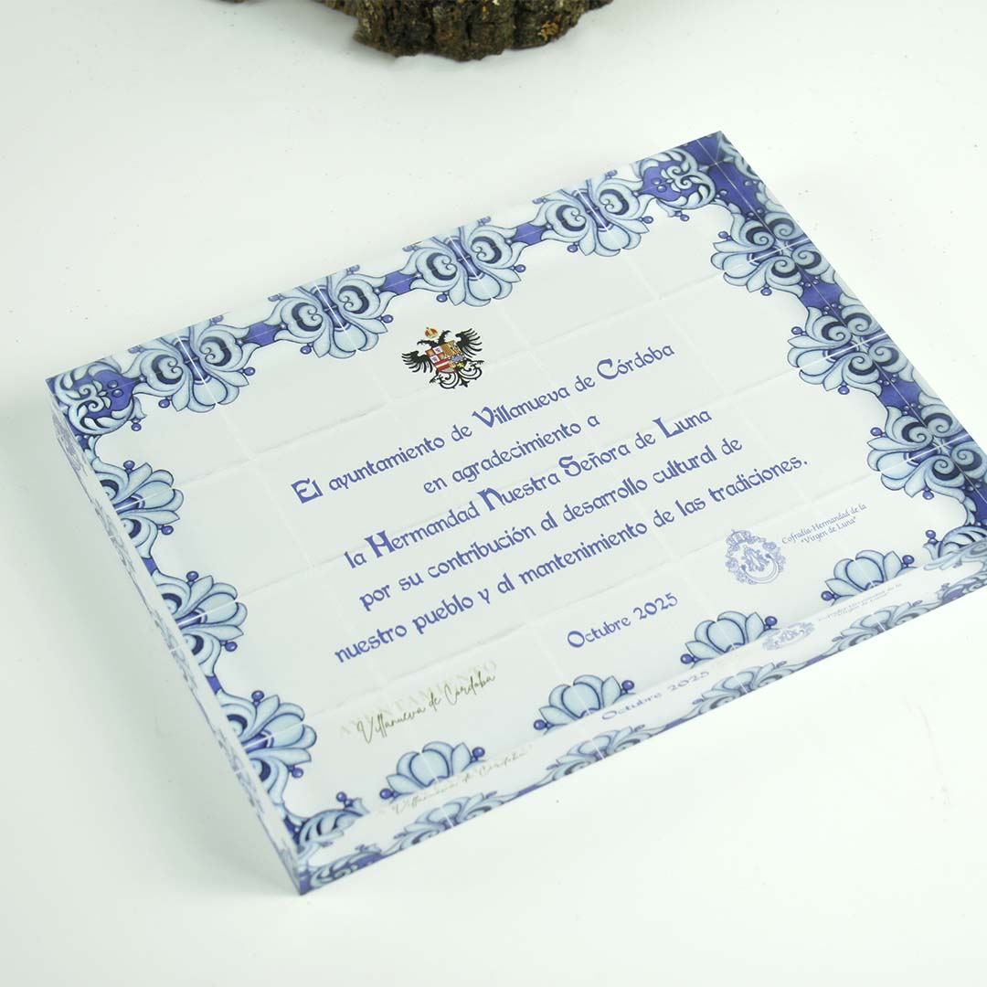 placa de agradecimiento texto