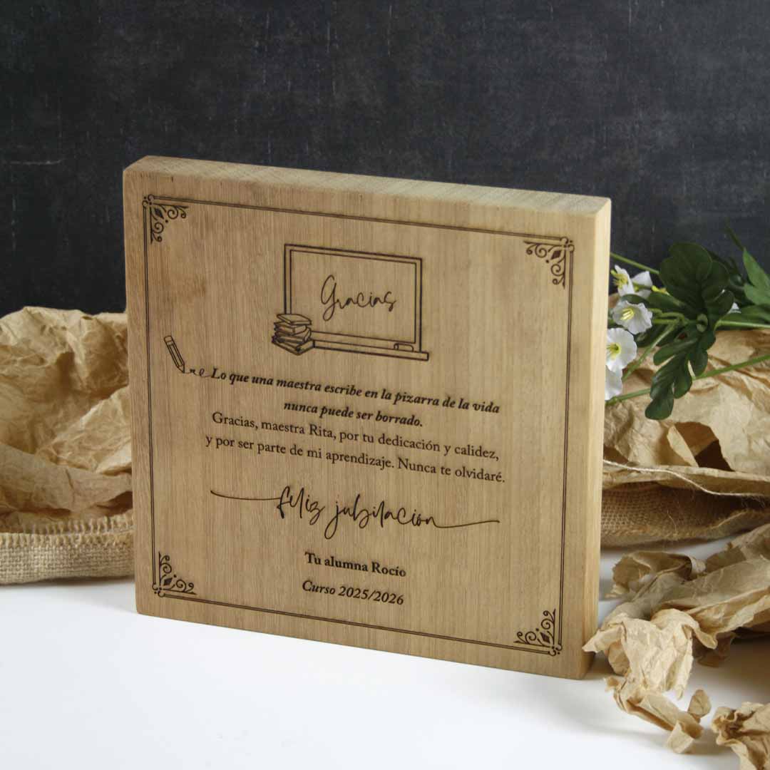 placa-jubilacion-maestra-02 regalo despedida maestra personalizado